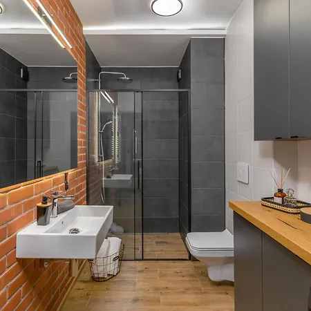 Apartment Fuzja Sen Fabrykanta - Parking By Fusionaparts Lodz