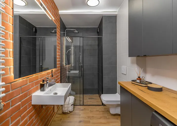 Lejlighed Fuzja Sen Fabrykanta By Fusionaparts Łódź