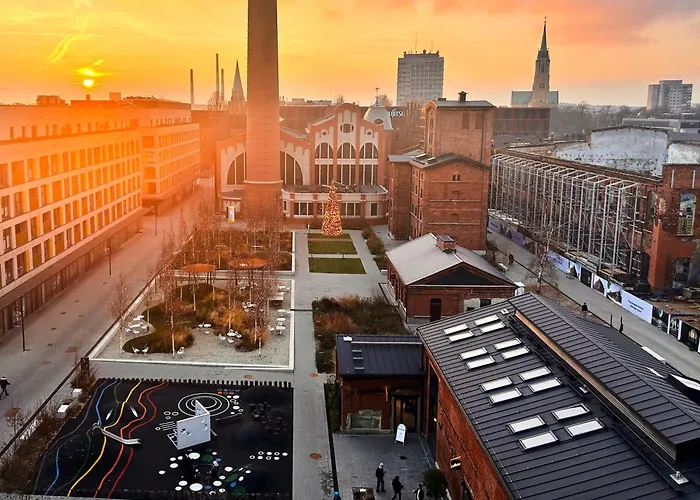 Апартаменты Fuzja Sen Fabrykanta By Fusionaparts Лодзь